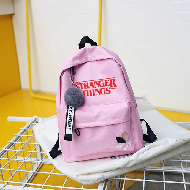 Странные Вещи Сезон 3 Sac Dos рюкзак для мужчин/wo Мужская Холщовая Сумка для ноутбука рюкзак для путешествий Harajuku мужской/женский обратно в школу