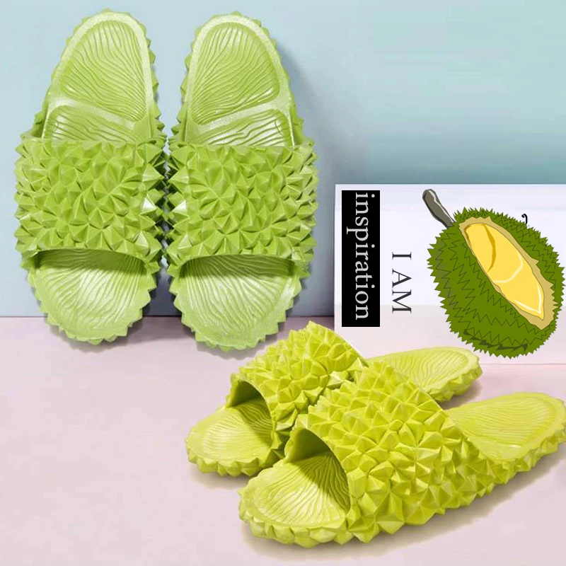 Шлепанцы Durian женские для дома забавные сланцы пляжные мюли креативная обувь с