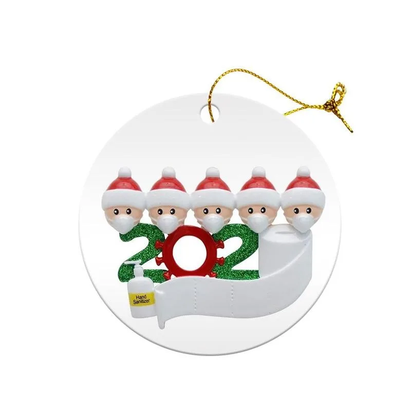 Рождественские украшения персонализированные вечерние креативные подвесные