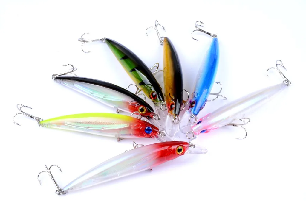 Новая модель Minnow topводяные шарики для рыбалки приманка Лазерная рывка жесткая приманка с крючком BKK 3D глаза megabass Троллинг воблер dynabait