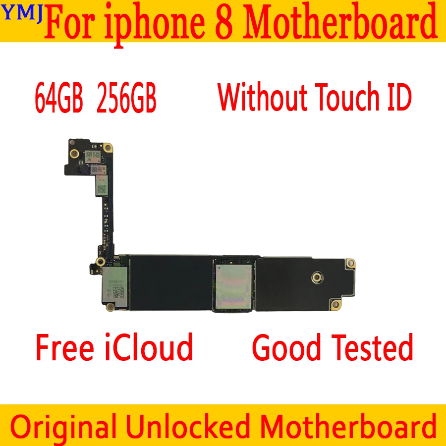 64 Гб 256 ГБ для iphone 8 материнская плата с/без Touch ID 100% оригинальная разблокированная