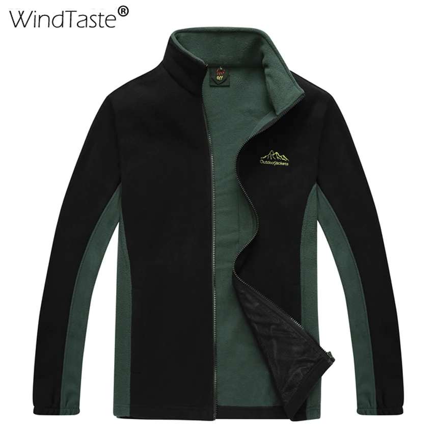 WindTaste осенняя мужская флисовая куртка походные пальто уличная спортивная