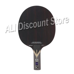 Ракетка для настольного тенниса LOKI Артур K7 из черного углеродного волокна, 7-слойная профессиональная ракетка для пинг-понга, быстрая атака, ракетка для настольного тенниса