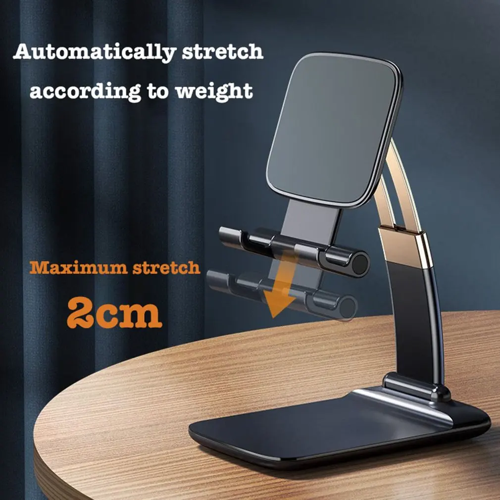 

Curve Scalable Flodable Desktop Phone Tablet Stand Holder Portable Support For 4.7-7 Inch Phone Mount For IPad For Iphone