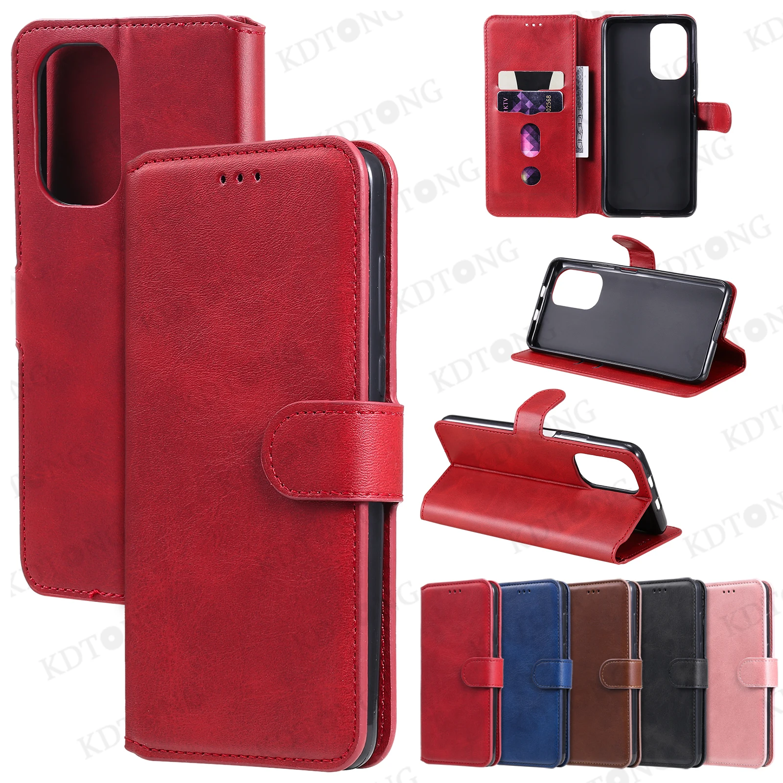 

Original Flip Leather Phone Case For XIAOMI RedMi K20 K30 S K40 Case For RedMi 6 7 7A 8 8A 9 9A 9C 9T Y3 PRO Matte Cover Capa
