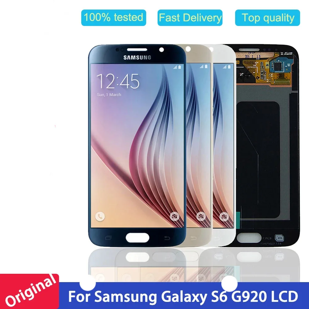 

5.1 "for Samsung S6 g920 sm-g920f g920f g920fd LCD Touch Screen Digitizer