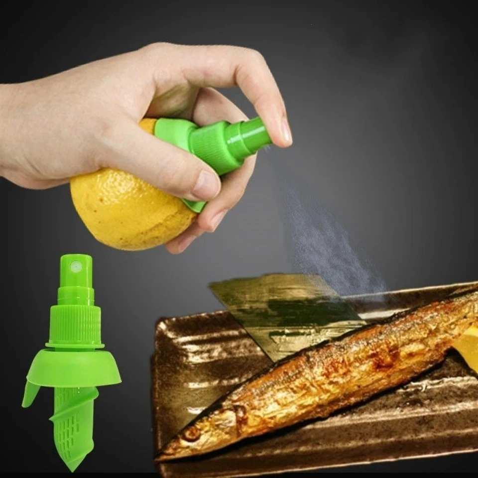 

Kitchen Utility Tool Lemon Juice Sprayer Manual Citrus Spray Hand Fruit Orange Juicer Squeezer Kitchen Gadgets Lemon Squeezer