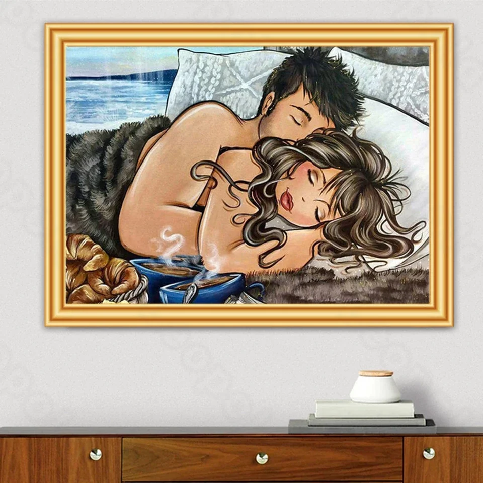 

5D Diy Modern Art Decoration Cartoon Pretty Girl Painting Square Diamond Round Diamond Customizable Wall Art Decor