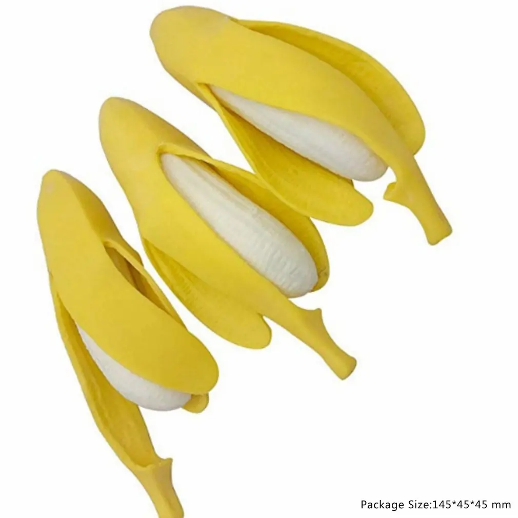

Simulation Squishy Cute Banana PU Slow Rising Toys Soft Squeeze Relief Stress Scented Gifts Toys For Men Women