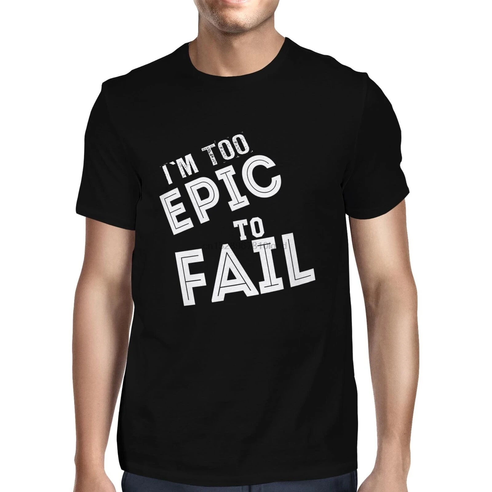 Топ Футболка мужская Im Too Epic To Fail футболка|Мужские футболки| |