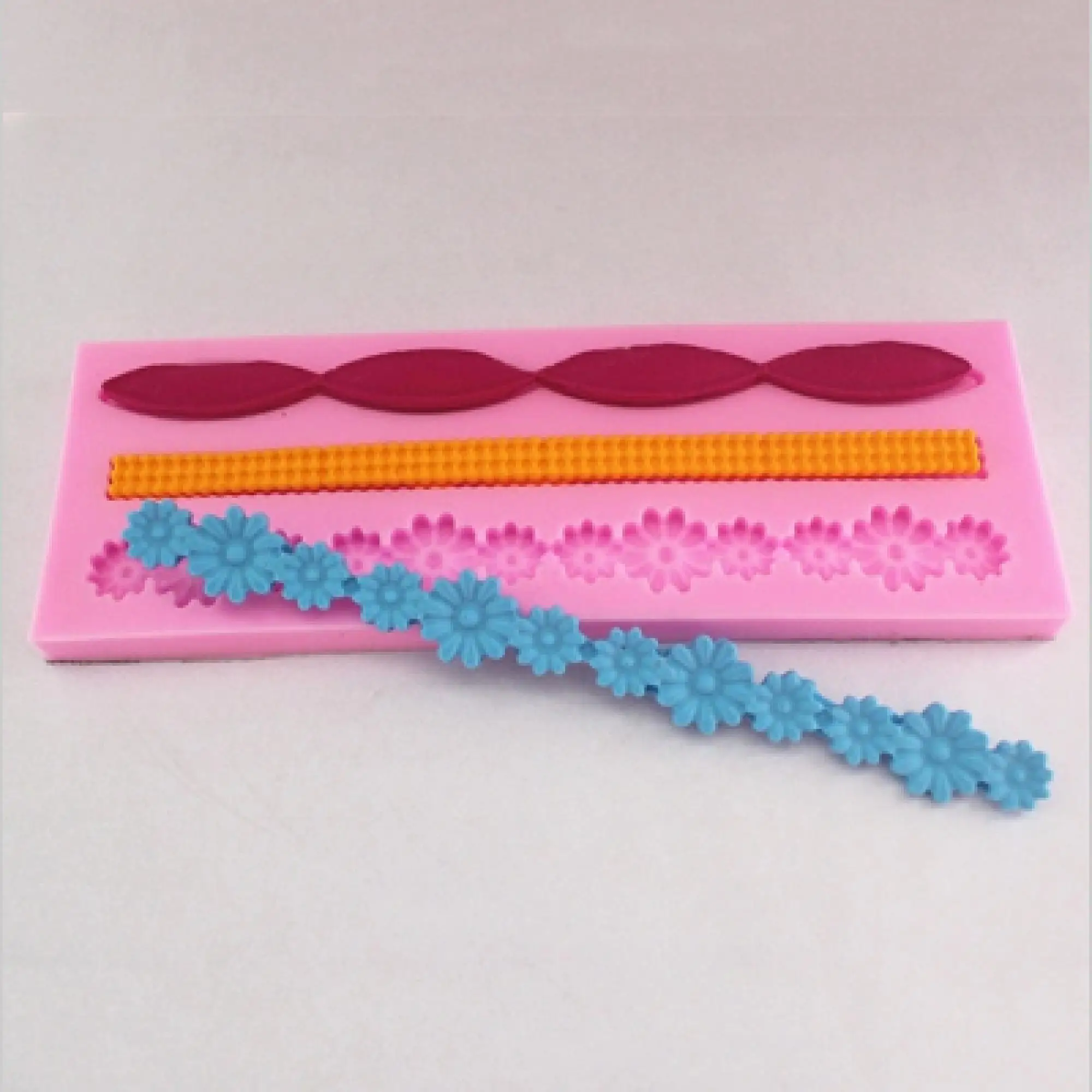 

Style Silicone Cake Fondant Molds Moulds Cake Craft Making DIY Tools