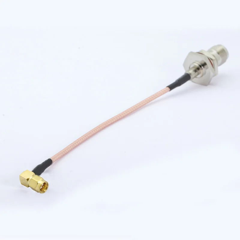 1PCS RP TNC Male to SMA Right Angle Plug RG316 Pigtail Cable RF Connector Coaxial Assembly | Обустройство дома