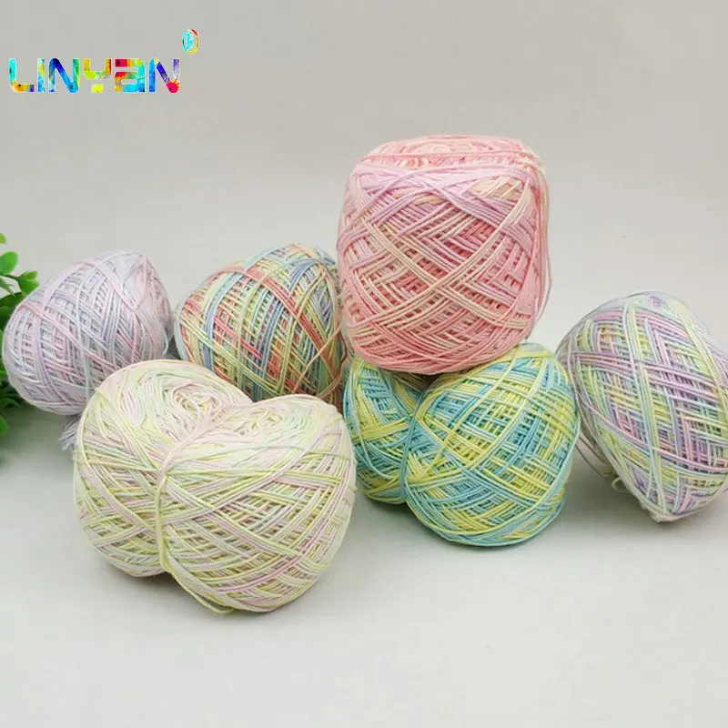 100 г 100% хлопок мягкая из камвольной шерсти гладкая натуральная пряжа для детского