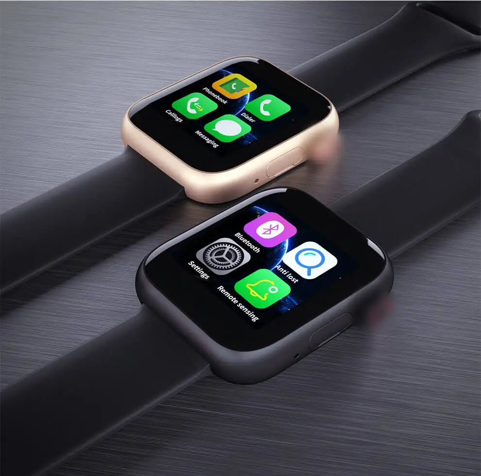 Z6 Bluetooth Смарт часы 2G Android телефон Поддержка SIM TF карта камера Сенсорный экран Smartwatch