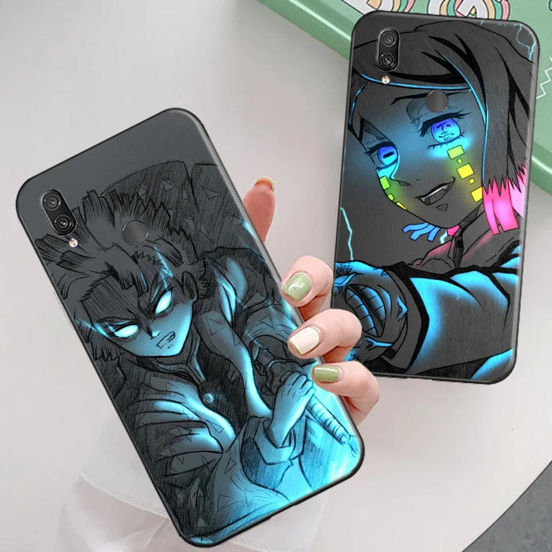 

Anime Demon Slayer Phone Case For Xiaomi Redmi Note 8 8 2021 8T 8 Pro 8A 8 7 7 Pro 7A Note 7K imetsu No Yaiba Soft TPU Fundas