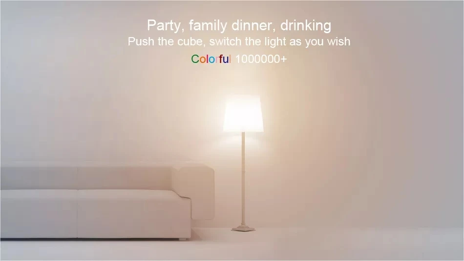 Xiaomi Mijia Aqara магический куб контроллер Zigbee версия управляется шестью мерами умный дом устройство работает через приложение mijia Home подключение