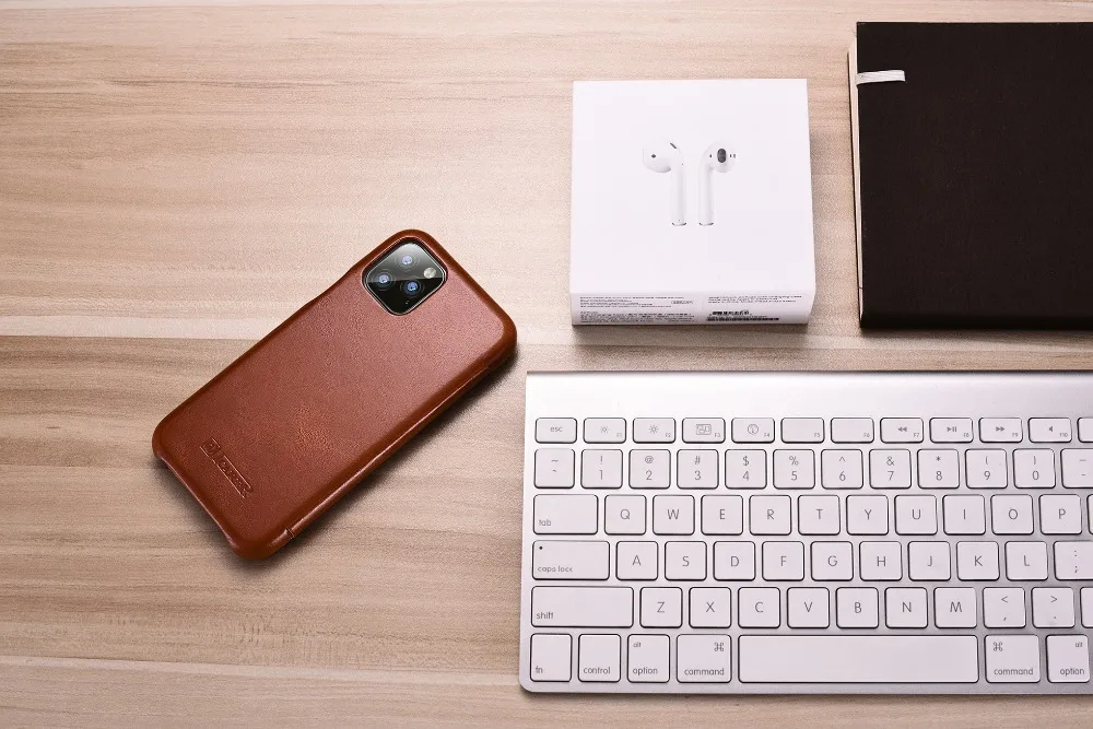 Винтажный деловой флип-чехол для iPhone 11, чехол из натуральной кожи для iPhone 11 Pro Max, противоударный чехол для iPhone XR X XS Max