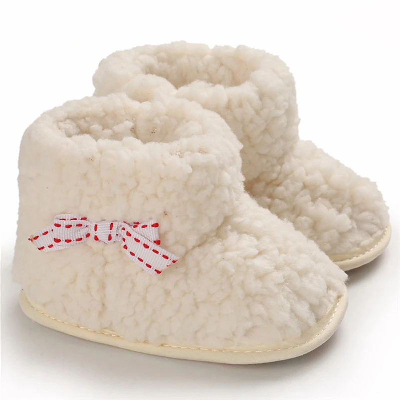 Теплые ботинки для новорожденных зимние малышей обувь маленьких мальчиков и