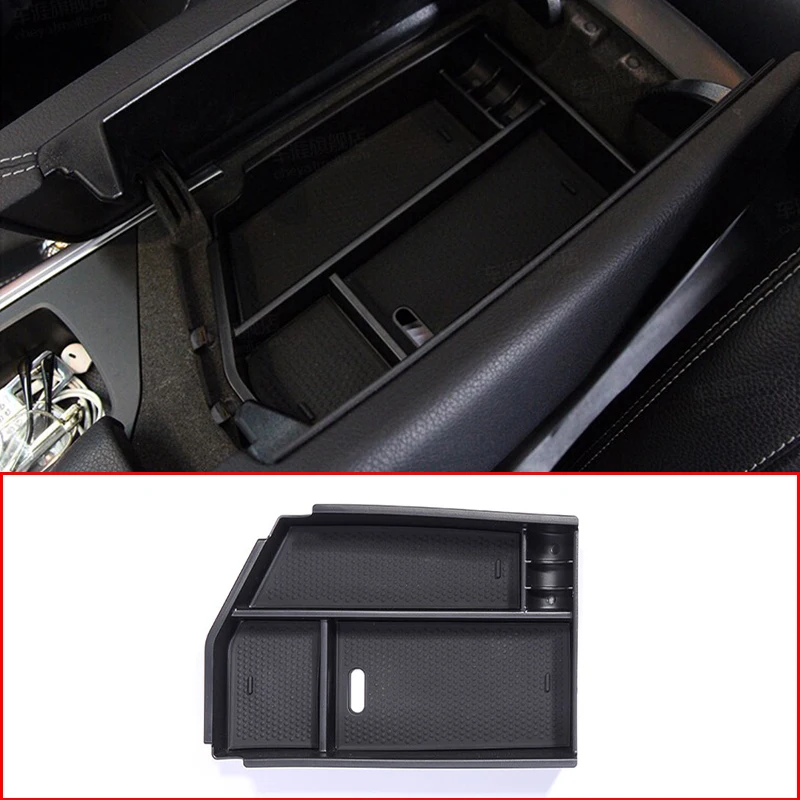 

For Mercedes Benz ML GL GLE GLS Class C292 W166 Car Central Armrest Storage Box Container Tray Organizer Accessories LHD