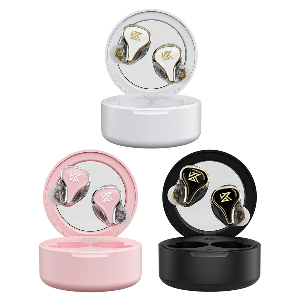 

SK10 TWS Bluetooth-compatible Earphones 1BA 1DD Hybrid HiFi Sport Headset Wireless Touch Control Noise Sport Headset PK SKS