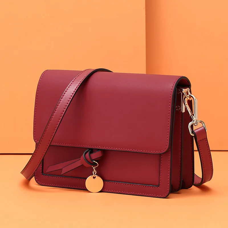 

2021 Small Square Bag Ladies New Fashion Simple One-shoulder Messenger Bag Korean Version of The Wild Organ Bag