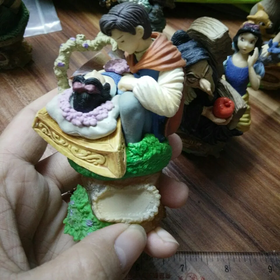 disney snow white and the seven dwarfs action figure toys princess pvc figurine dolls collection toys for kids birthday gift free global shipping