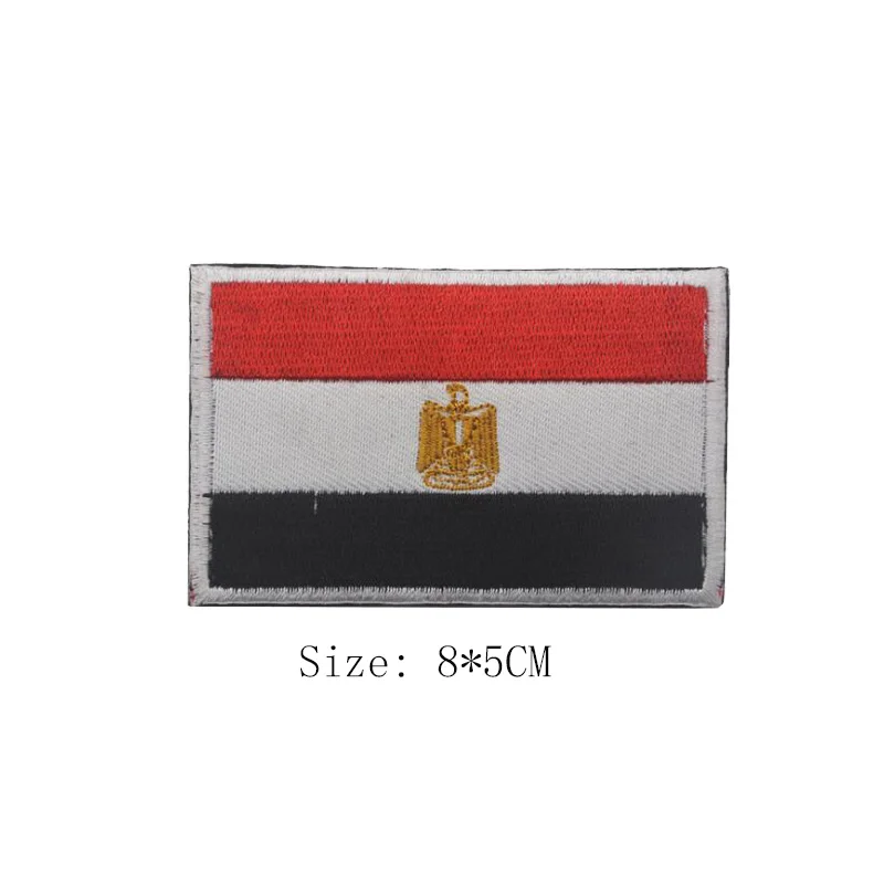 3D вышивка флаг Африки Марокко Южной Египта Кении Конго Нигерии Анголы нашивка