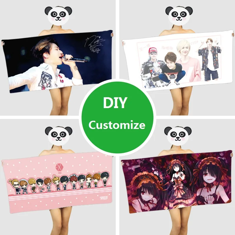 80*160 см Сделай своими руками по индивидуальному заказу Полотенца красочным