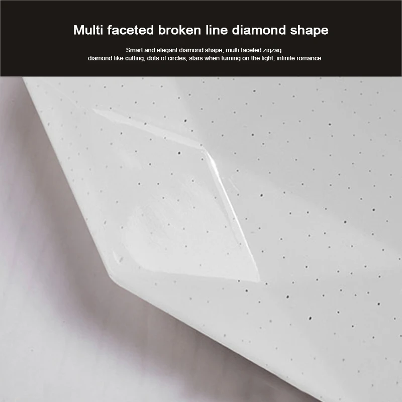 Светодиодный светильник звездного зала с бриллиантами круглый потолочный