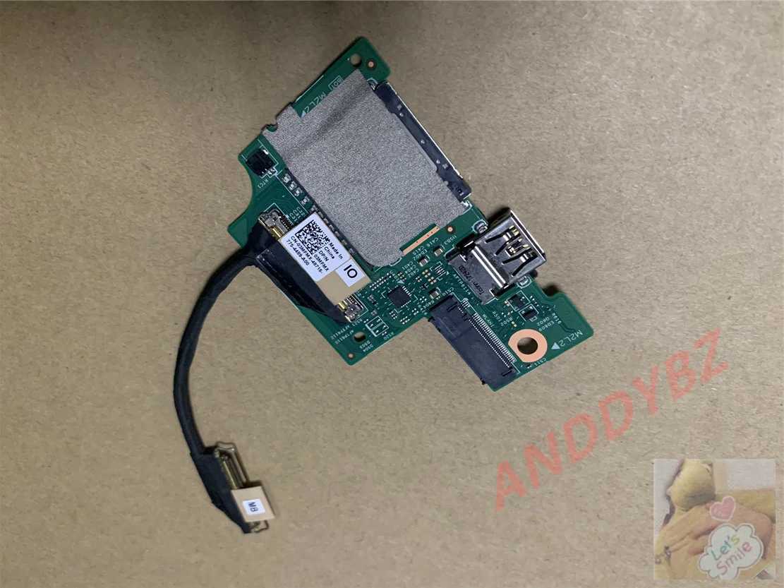 

Used Original For Dell Inspiron 13 7370 7373 Power Button USB SD Card Reader IO Circuit Board HC1R9 cn-0hc1r9 0hc1r9 TESED OK