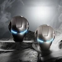 iron man one key start protective cover ignition ring switch button flip cover decorative stickers car interior supplies