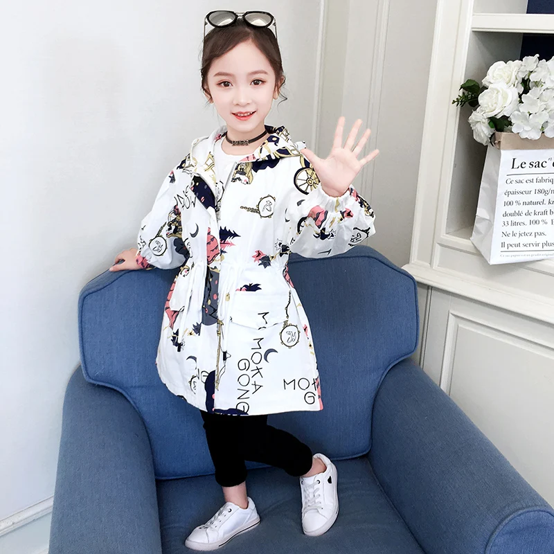 

2020 Spring Autumn Girls Fashion Beautiful Trench Coat