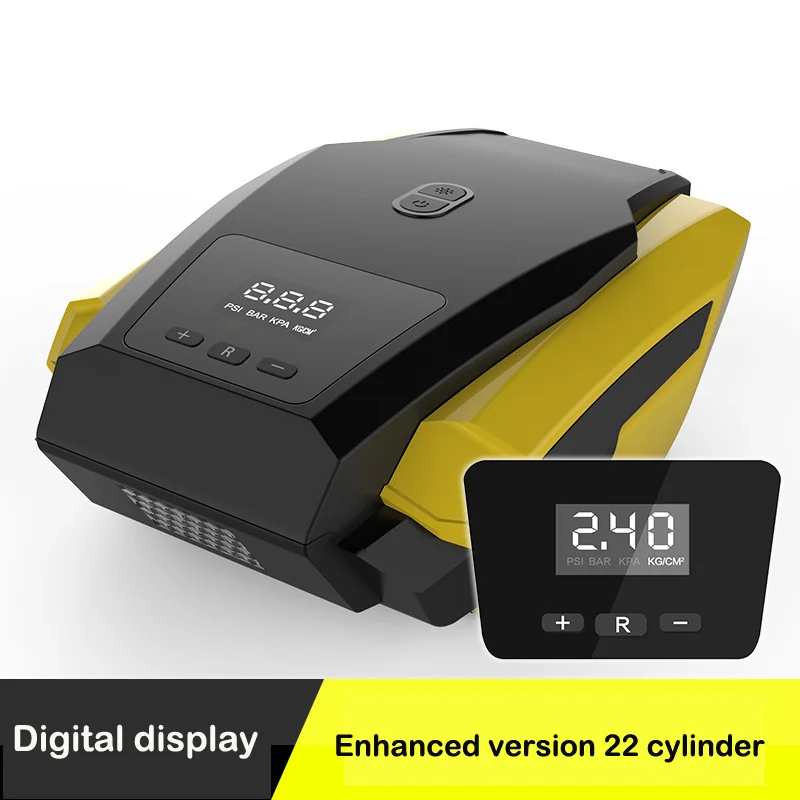 

Digital Tire Inflator DC 12 Volt Car Portable Air Compressor Pump 150 PSI Car Air Compressor for Car Motorcycles Bicycles