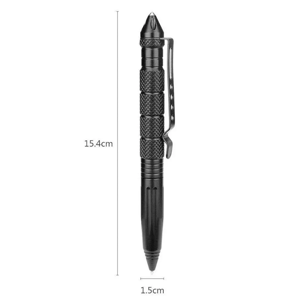 

Tactical Pen Self Defence Pen Multipurpose Aviation Breaker Emergency Glass Aluminum Portable Pen Defense Tool Anti-Skid Se I3T7