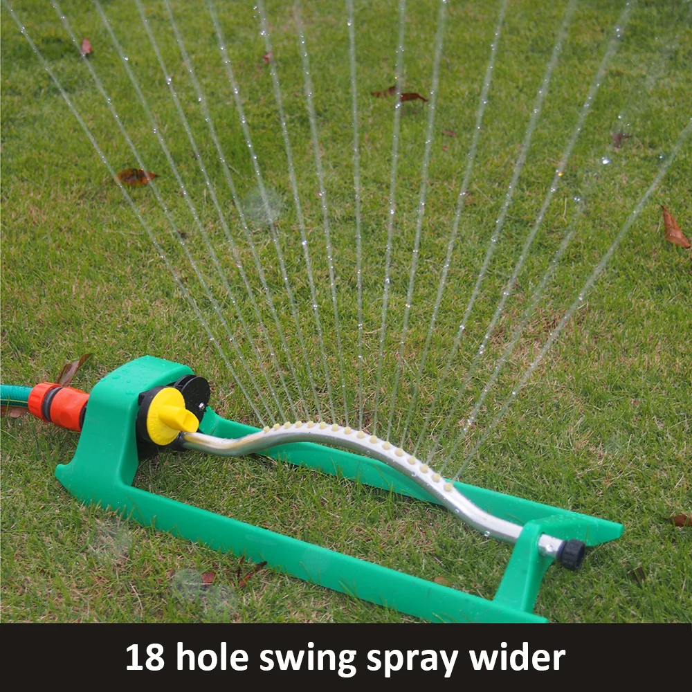 

18 Hole Oscillating Lawn Irrigation Garden Sprinkler Watering Outdoor Sprinklers for Water Sprinkler System Garden Supplies