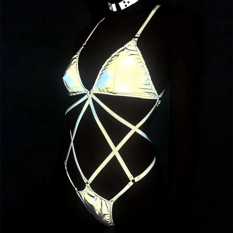 Mossha сексуальный бикини с v образным вырезом стринги 2019 треугольный купальник