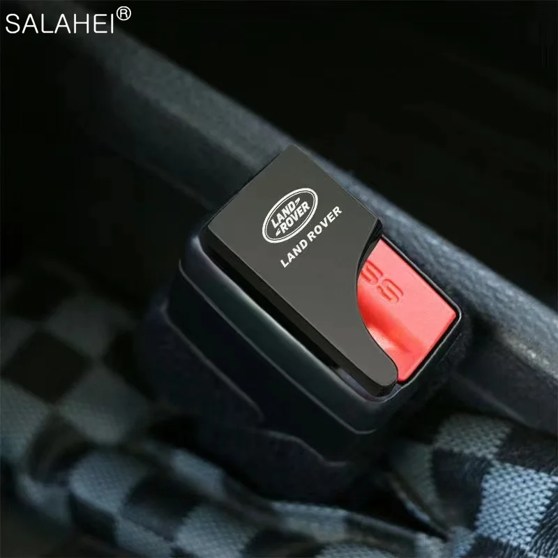 

Metal Styling Car Seat Belt Buckle Alarm Eliminator For Land Rover Freelander 2 L2 LF Discovery 3 4 L319 L462 Range Rover Evoque