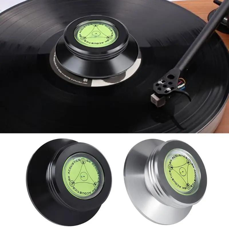 

Алюминиевый зажим для записи веса LP виниловый поворотный металлический Дисковый стабилизатор для записей аксессуары для проигрывателя
