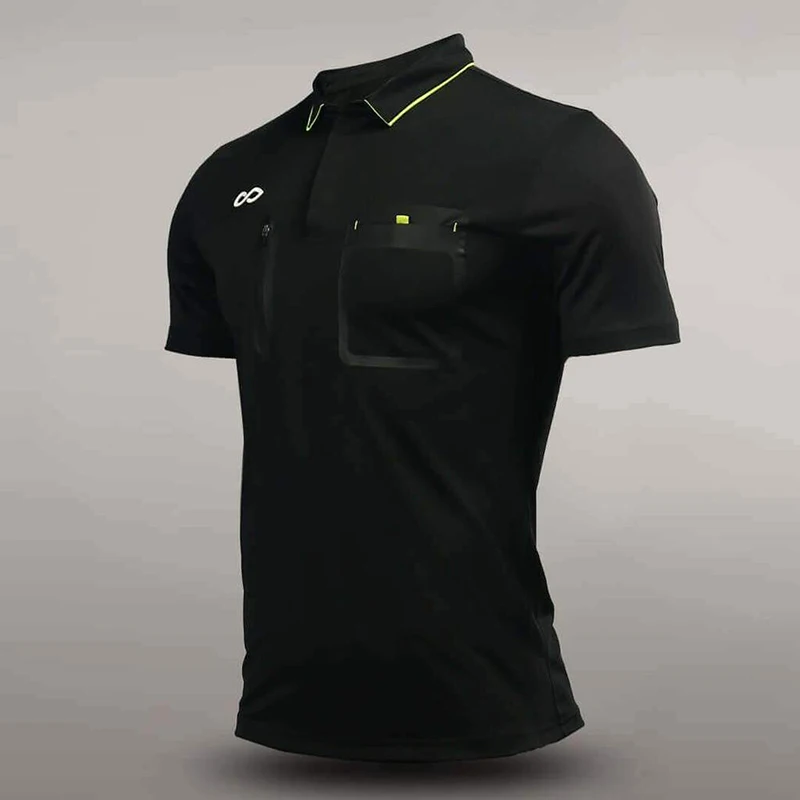 Профессиональный футбольный арбитр униформа для футбола Майки рефери под заказ