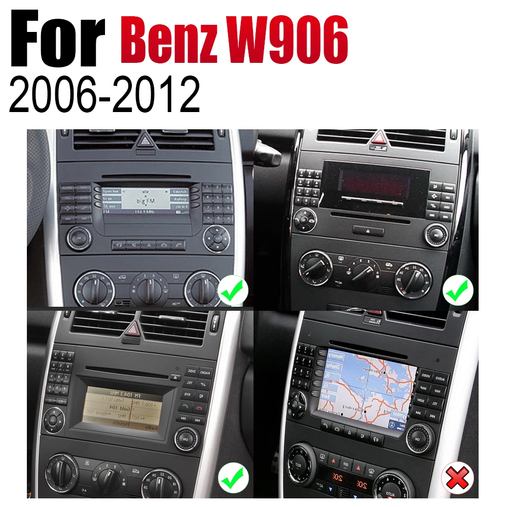 Android автомобильный DVD GPS Navi для Mercedes Benz W906 2006 ~ 2012 NTG плеер навигация WiFi Bluetooth Mulitmedia