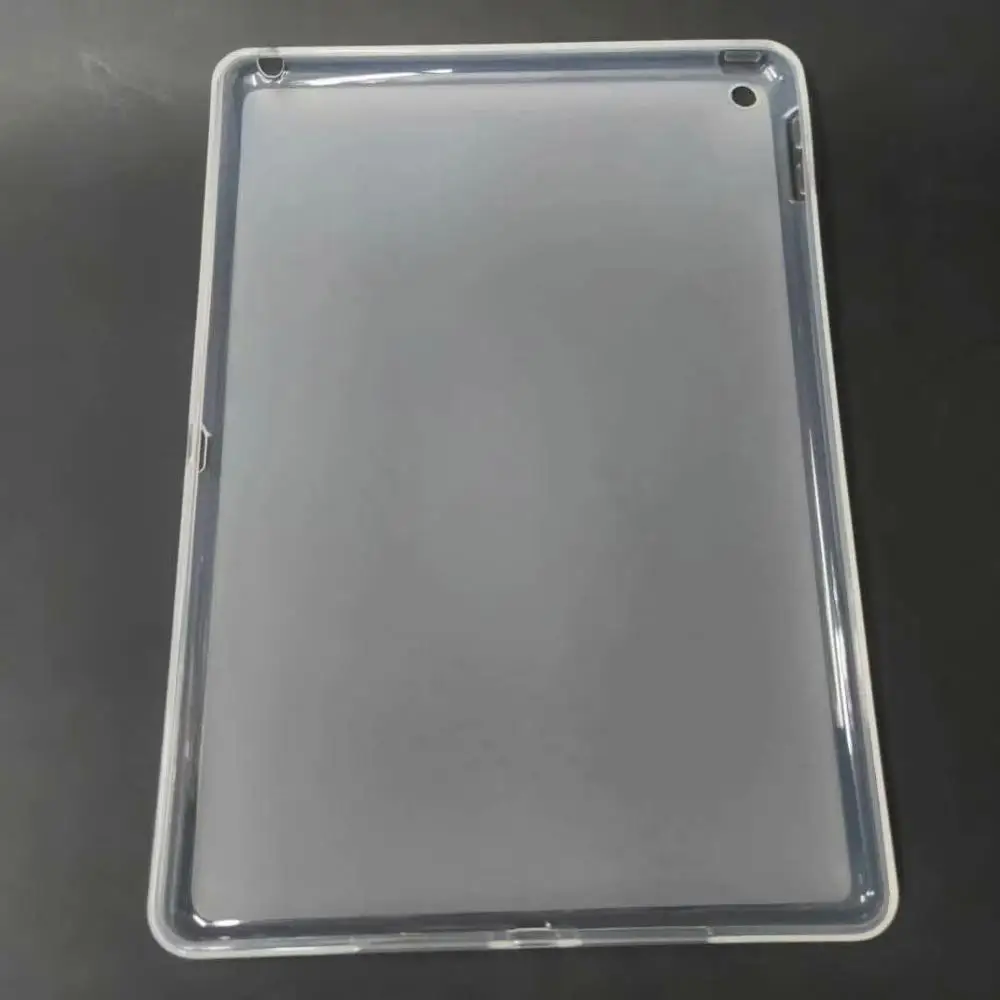 clear soft tpu case Чехол для нового iPad 10,2 7th Gen Coque Магнитная подставка авто Пробуждение/спящий кожаный чехол для iPad 10,2 Capa+ пленка+ ручка - Цвет: clear soft tpu case
