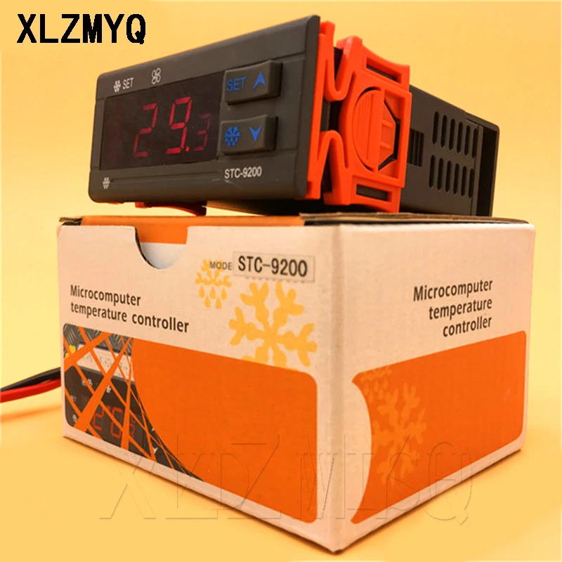 

STC-9200 Digital Temperature Controller STC Thermostat Regulator Thermoregulator With Refrigeration Defrost Fan Alarm Function