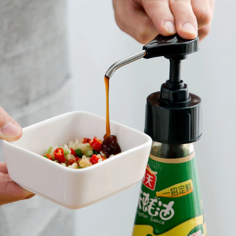 Насадка для сиропа пресс насадка бутылки ручная пластиковая под давлением