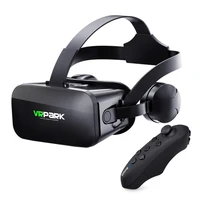 vrpark j20 3d vr glasses virtual reality glasses for 4 7 6 7 smart phone iphone android games stereo with headset controllers