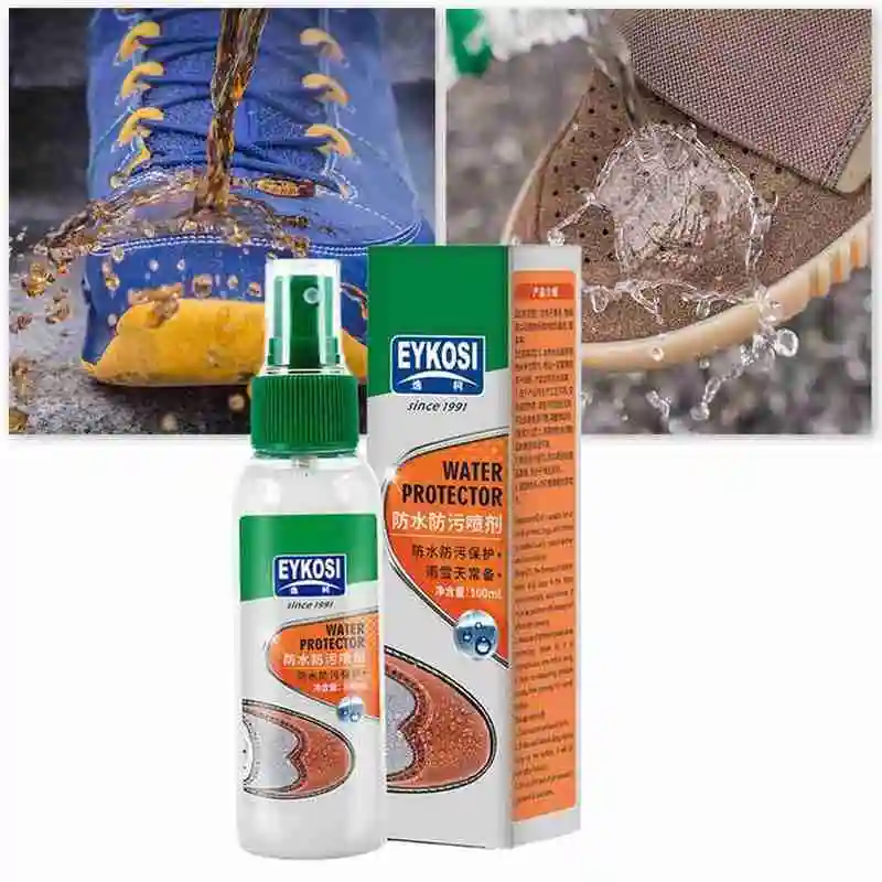 100 мл кроссовки пыленепроницаемые спрей обувь универсальная практичная