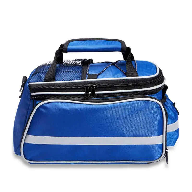 

Multifunctional Bike Rear Seat Cargo Bag Waterproof Bicycle Cycling Luggage Pack XXUF