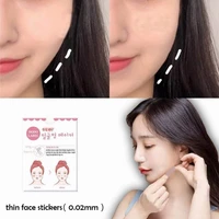 40pcs box invisible thin face stickers face facial line wrinkle sagging skin v shape chin face lifting patch 0 02mm