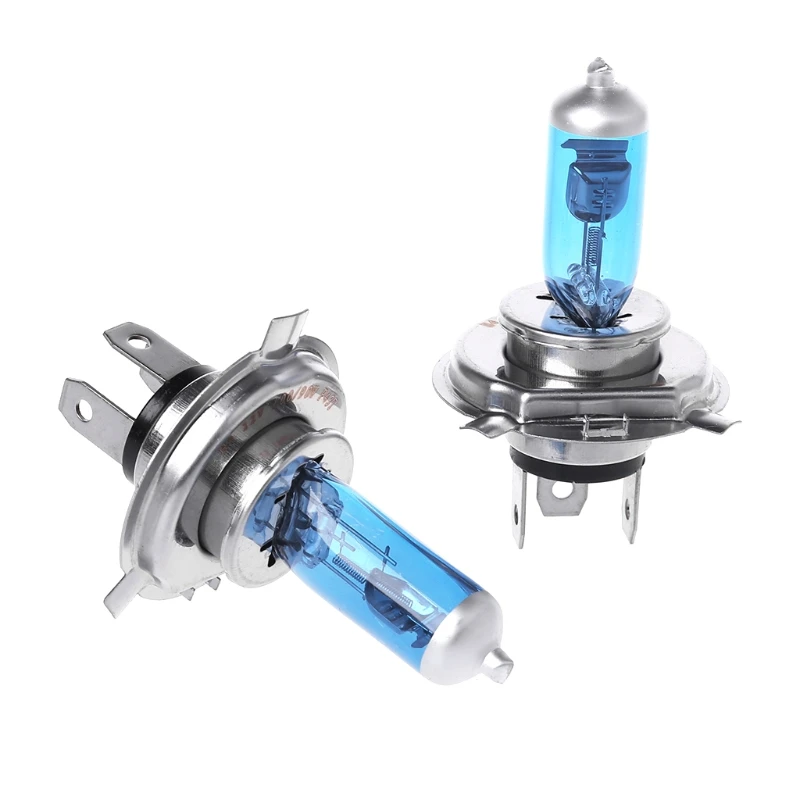 Лампа фары лампы H4 100W 6000K 2 шт Сменный Набор супер яркий Авто|Абажуры| |