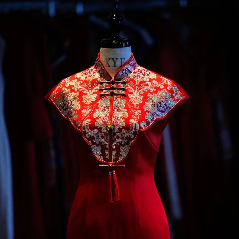 

New Chinese style wedding dress in 2020