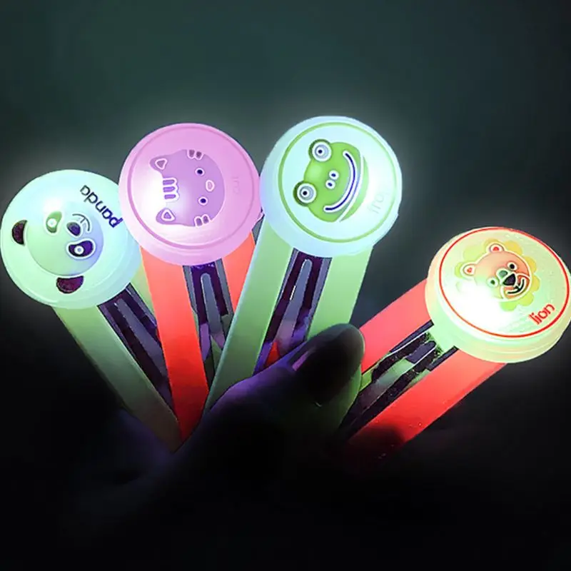 Противомоскитная заколка для волос с изображением животных девочек неоновая